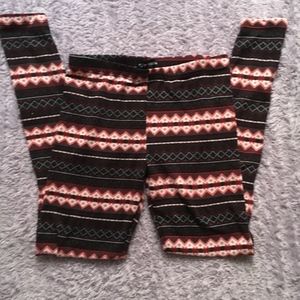 NWOT Eye Candy Fleece Lined Winter Leggings